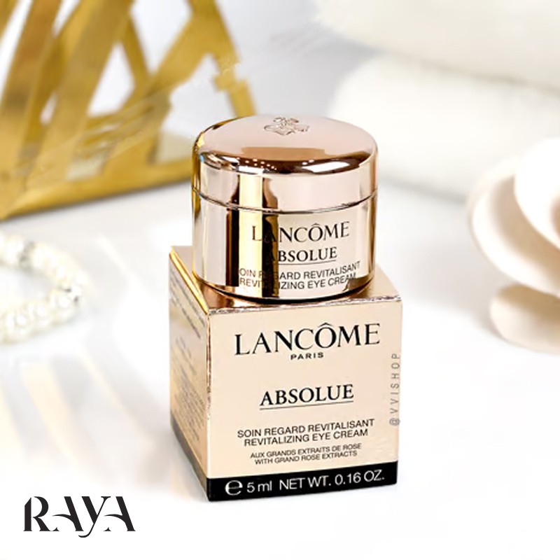کرم دور چشم ضد چروک و احیا کننده پوست ابسولو لانکوم Lancôme Absolue Eye Cream - رایا میکاپ